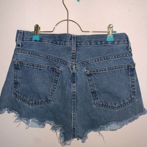 Thrifted Jean Shorts